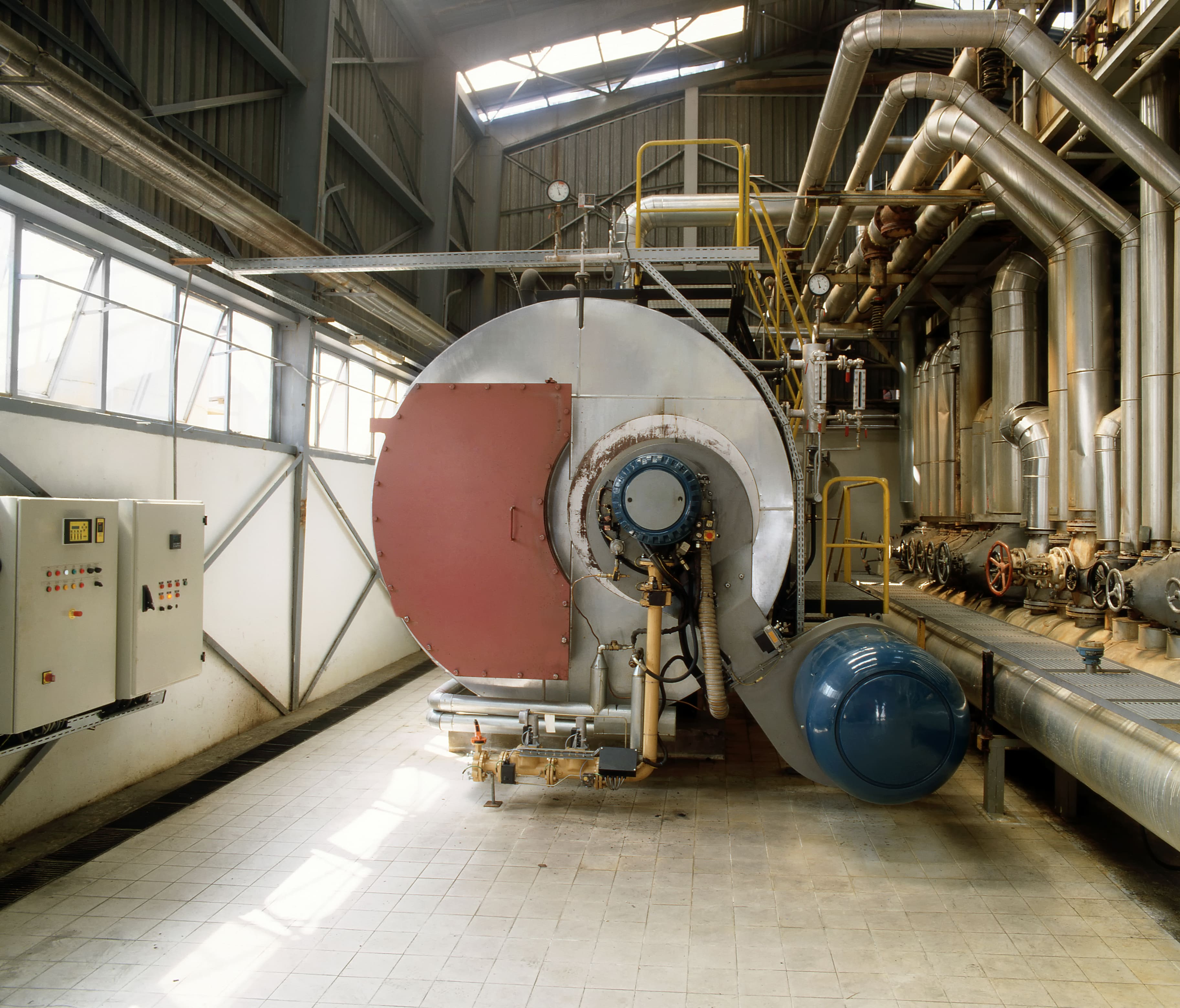 industrial steam boiler